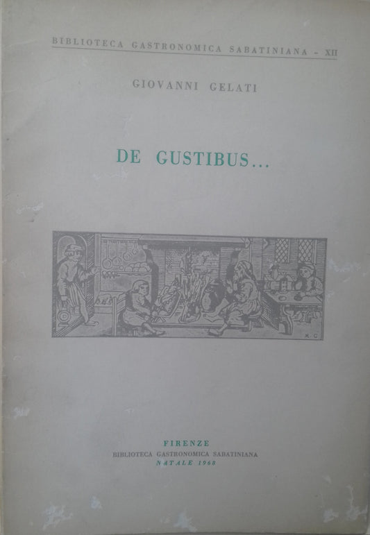 De gustibus - copertina