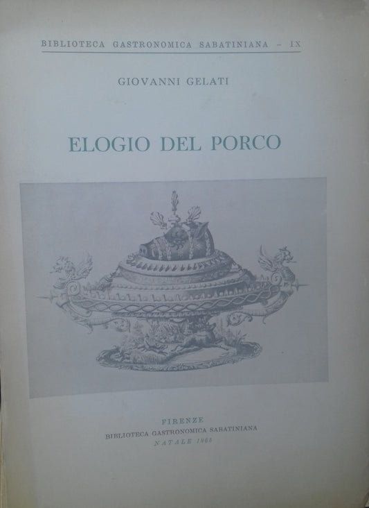 Elogio del porco - copertina