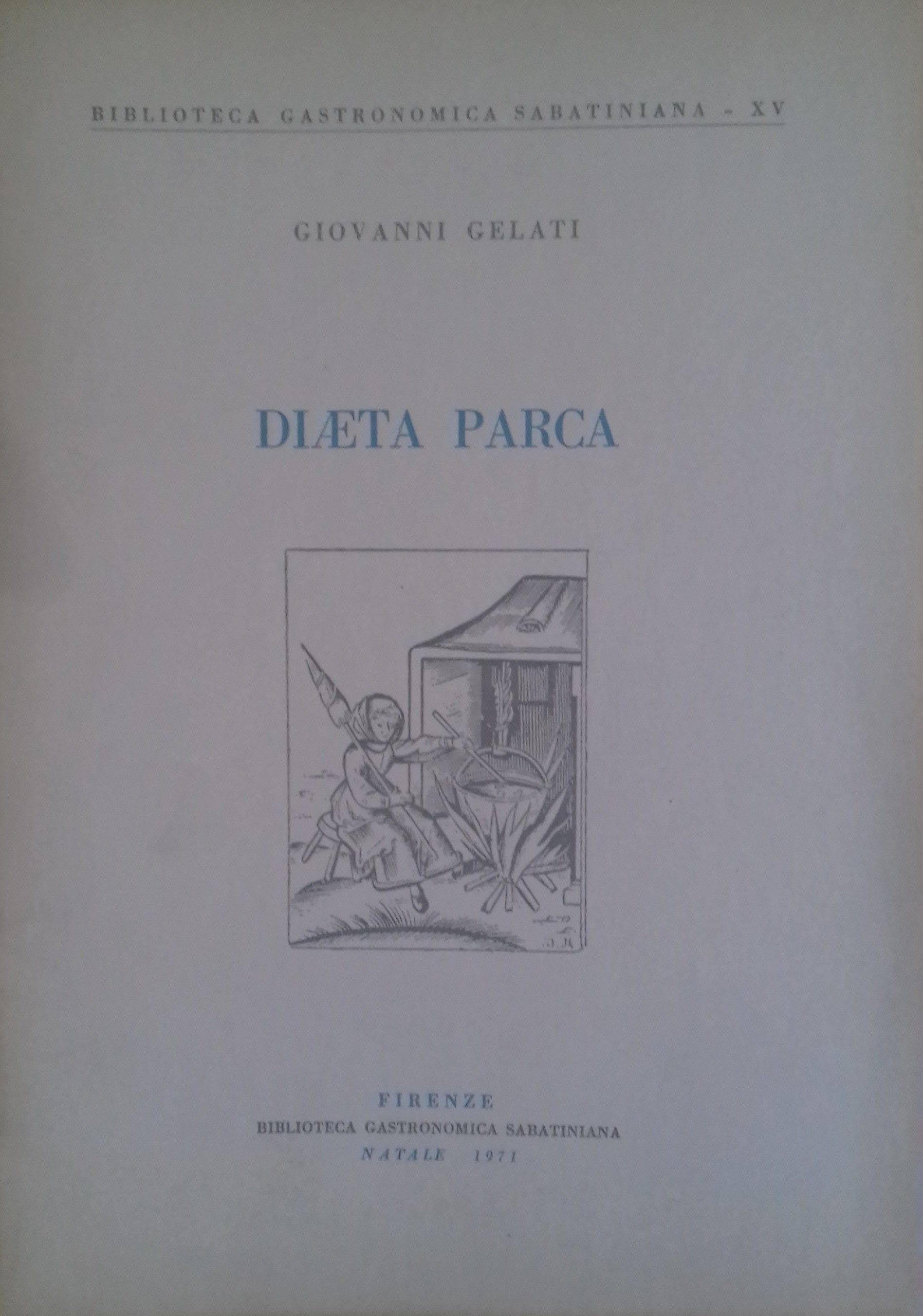 Diaeta Parca - copertina