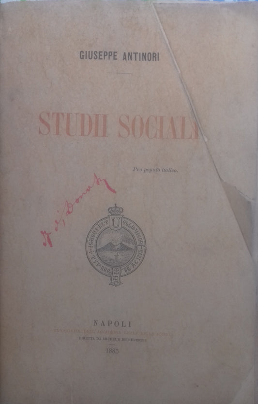 Studii sociali - copertina