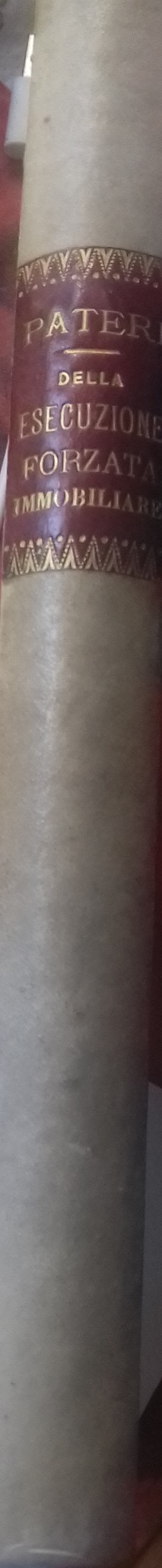 Della esecuzione forzata immobiliare, ossia dei giudizi di spropriazione, di graduazione, di purgazione dalle ipoteche e di esecuzione per rilascio di beni stabili - copertina