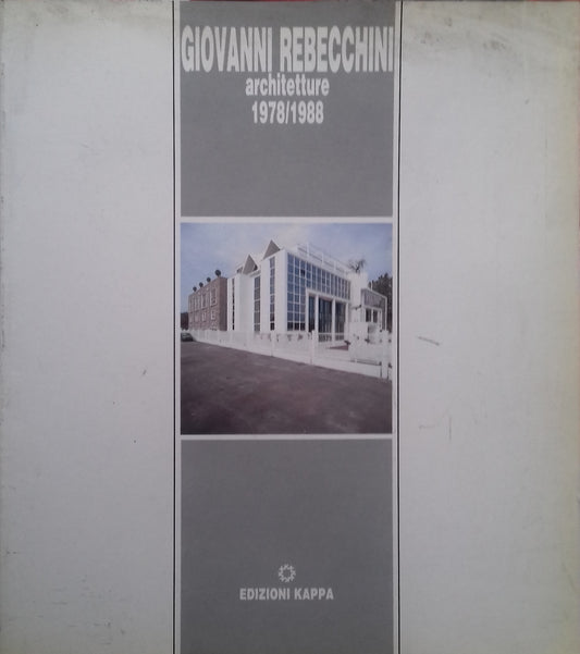 Architetture 1978/1988 - copertina