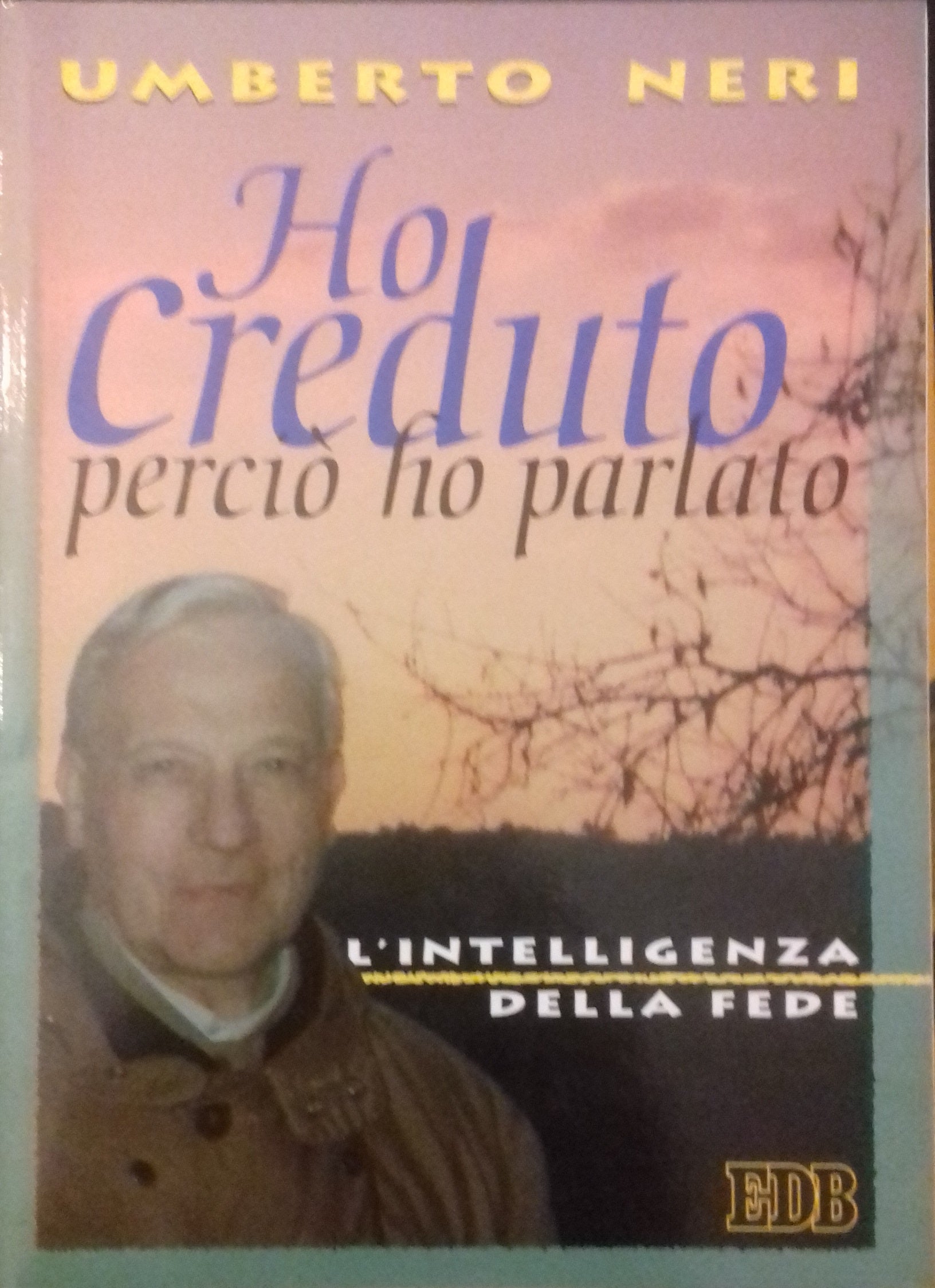 Ho creduto perciò ho parlato. L'intelligenza della fede - copertina
