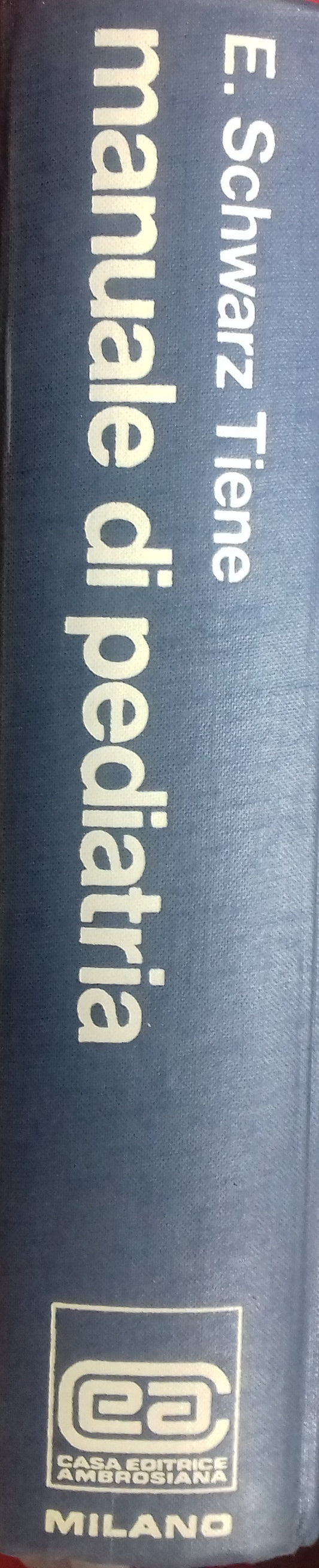 Manuale di pediatria - copertina