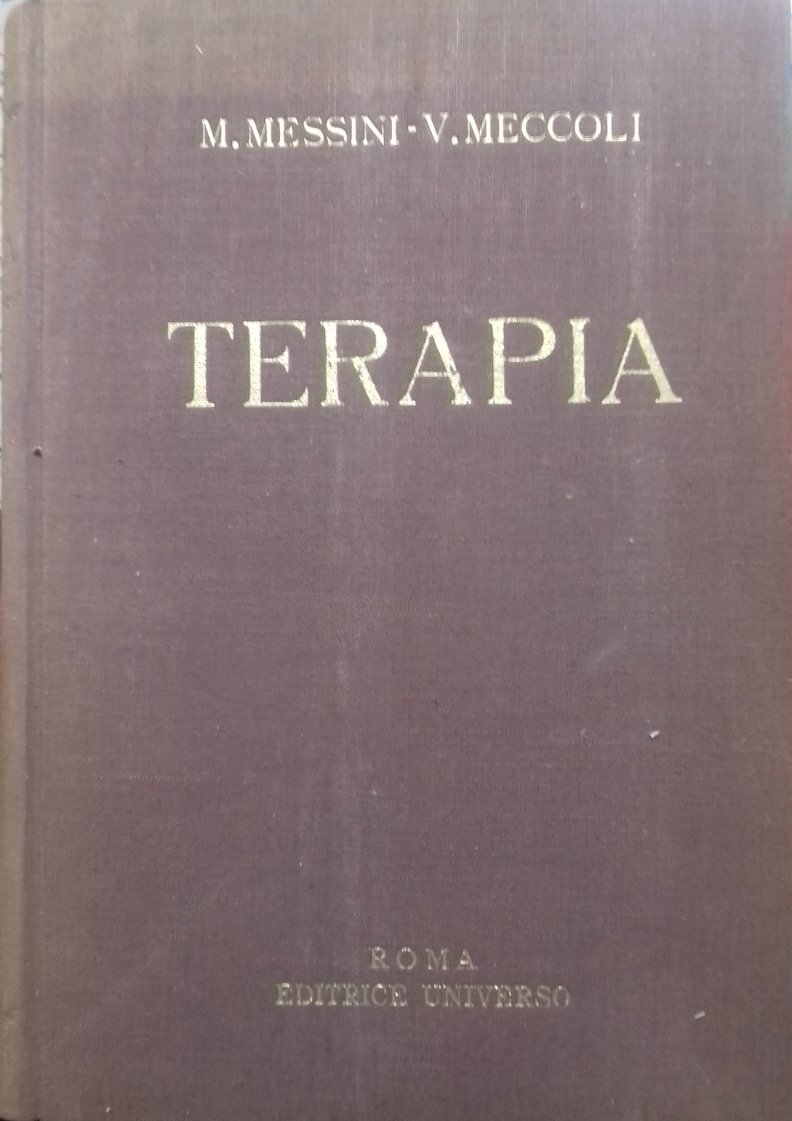 Compendio di terapia delle malattie interne - copertina