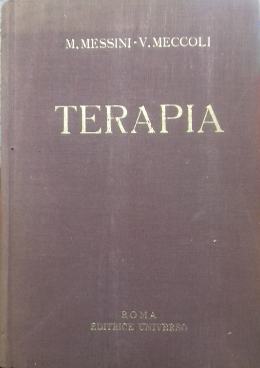 Compendio di terapia delle malattie interne - copertina