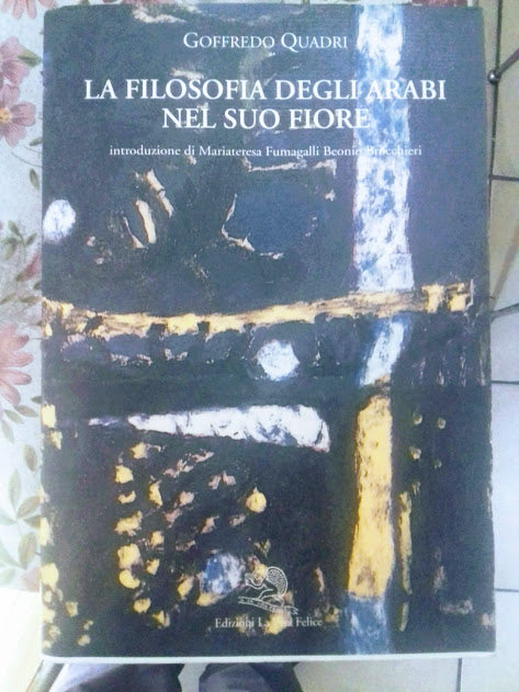 La filosofia degli arabi nel suo fiore - copertina