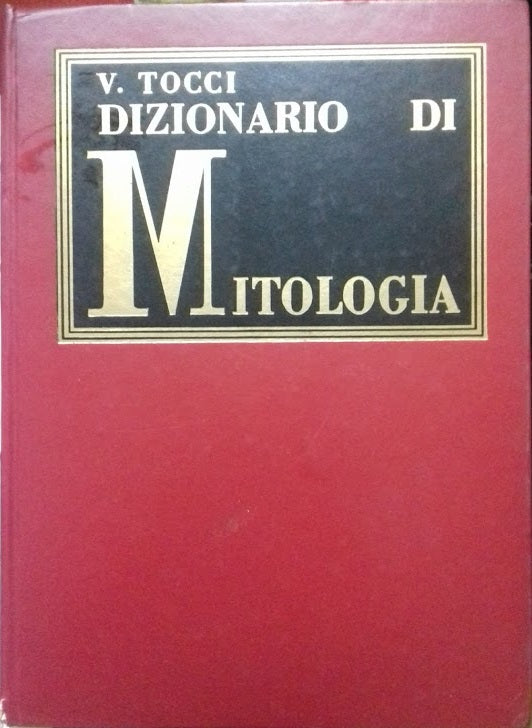 Dizionario di Mitologia - copertina