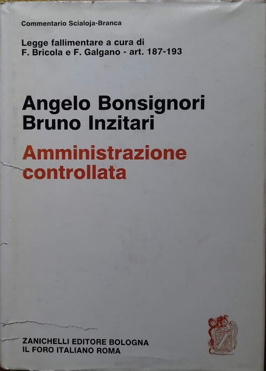 Amministrazione controllata - copertina