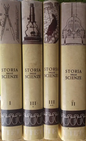 Storia delle scienze - copertina