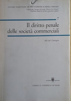 Il diritto penale delle società commerciali - copertina