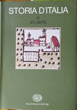 Storia d'Italia, VI: Atlante - copertina