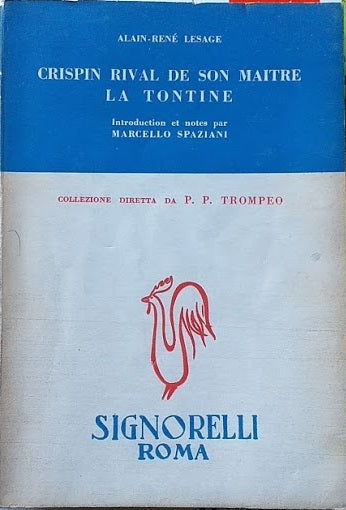 Crispin rival de son maitre - La Tontine - copertina