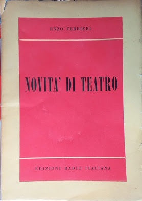 Novità di teatro - copertina