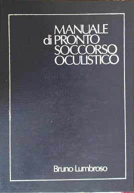 Manuale di pronto soccorso oculistico - copertina