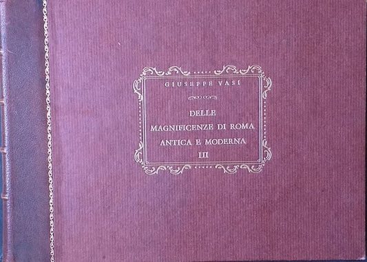 Delle Magnificenze di Roma antica e Moderna, libro VI - copertina