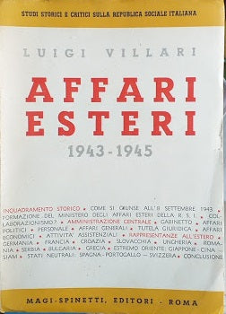 Affari esteri - copertina