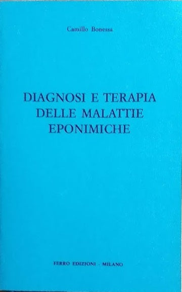Diagnosi e terapia delle malattie eponimiche - copertina