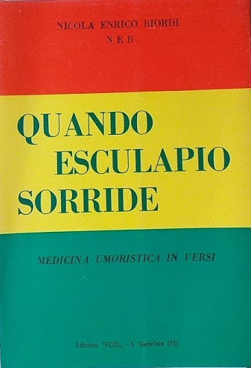 Quando Esculapio sorride. Medicina umoristica in versi - copertina