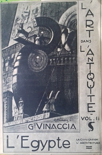 L'Art dans l'Antiquité. Vol. II: L'Egypte. La civilisation del l'architecture - copertina