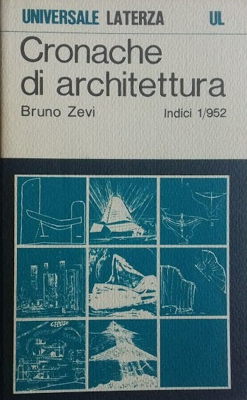 Cronache di Architettura: indici, 1/952 - copertina
