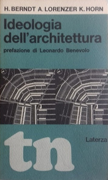 Ideologia dell'architettura - copertina