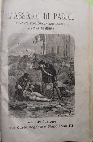 L'assedio di Parigi. Romanzo storico contemporaneo - copertina