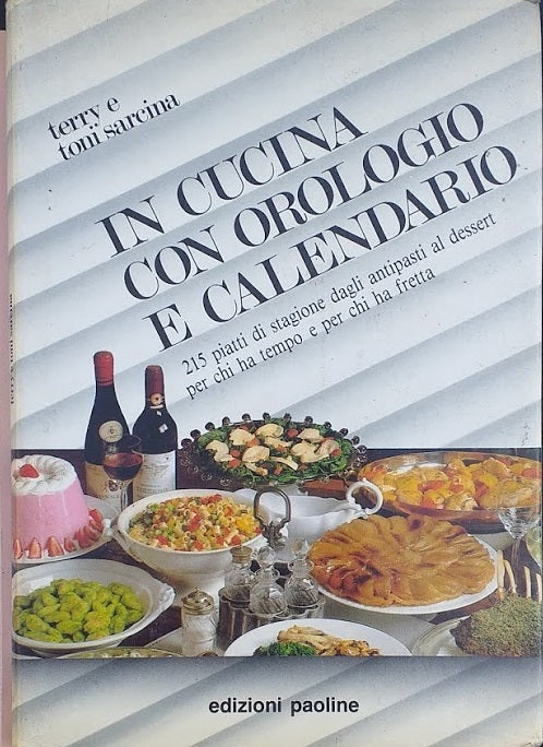 In cucina con orologio e calendario - copertina