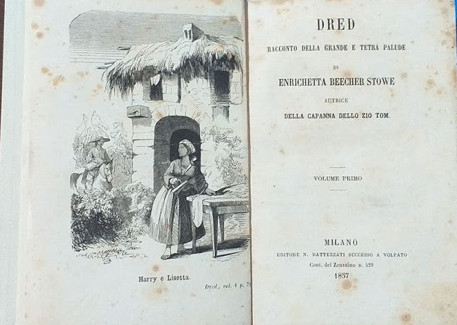 Dred. Racconto della grande e tetra palude. Vol. I - copertina