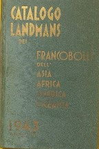 Catalogo di Landemans dei Francobolli dell'Asia, Africa, America, Oceania. Anno 1943 - copertina