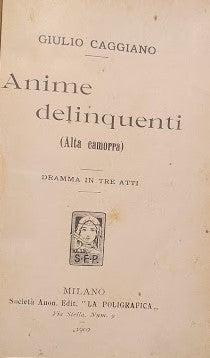 Anime Delinquenti - Le Tre Orfanelle - Il Fornaretto - copertina