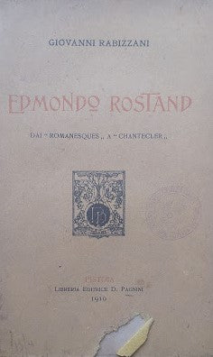 Edmond Rostand, dai "Romanesques" a "Chantecler" - copertina