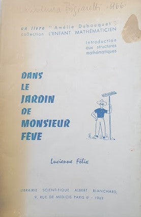 Dans le jardin de monsieur Feve - copertina