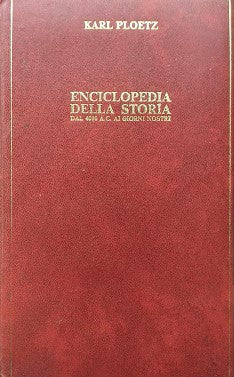 Enciclopedia della storia dal 4.000 A.C. ai giorni nostri - copertina