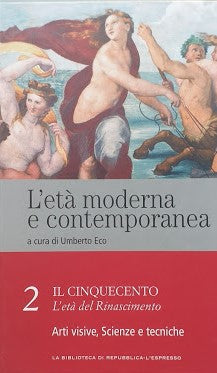 L'età moderna e contemporanea. 2. Il Cinquecento. L'età del Rinascimento: Arti visive, Scienze e tecniche - copertina