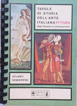 Tavole di Storia dell'Arte Italiana: Pittura, dagli Etruschi ai contemporanei - copertina
