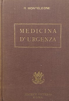 Medicina d'urgenza. Diagnosi e terapia - copertina