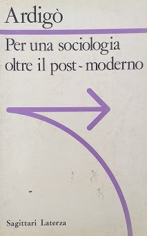 Per una sociologia oltre il post-moderno - copertina