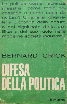 Difesa della politica - copertina