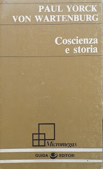 Coscienza e storia - copertina