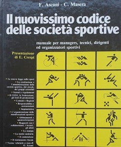 Il nuovissimo codice delle società sportive - copertina