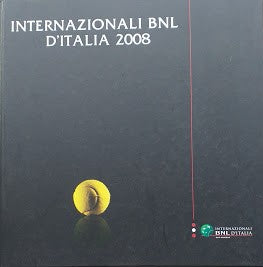 Internazionali BNL d'Italia 2008 - copertina
