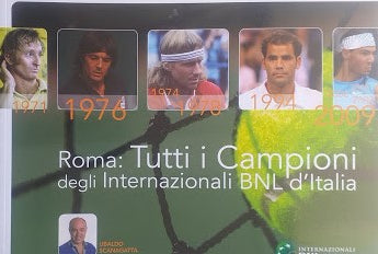 Roma: Tutti i Campioni degli Internazionali BNL d'Italia. 24 aprile - 9 maggio 2010 - copertina