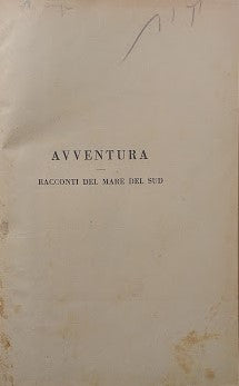 Avventura. Racconti del mare del Sud - copertina