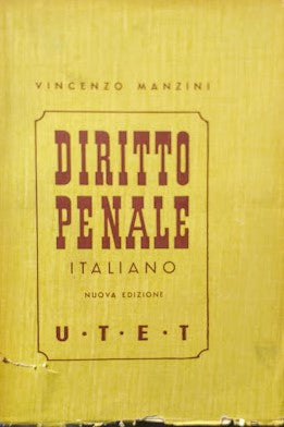 Trattato di Diritto Penale Italiano, volume 7 - copertina