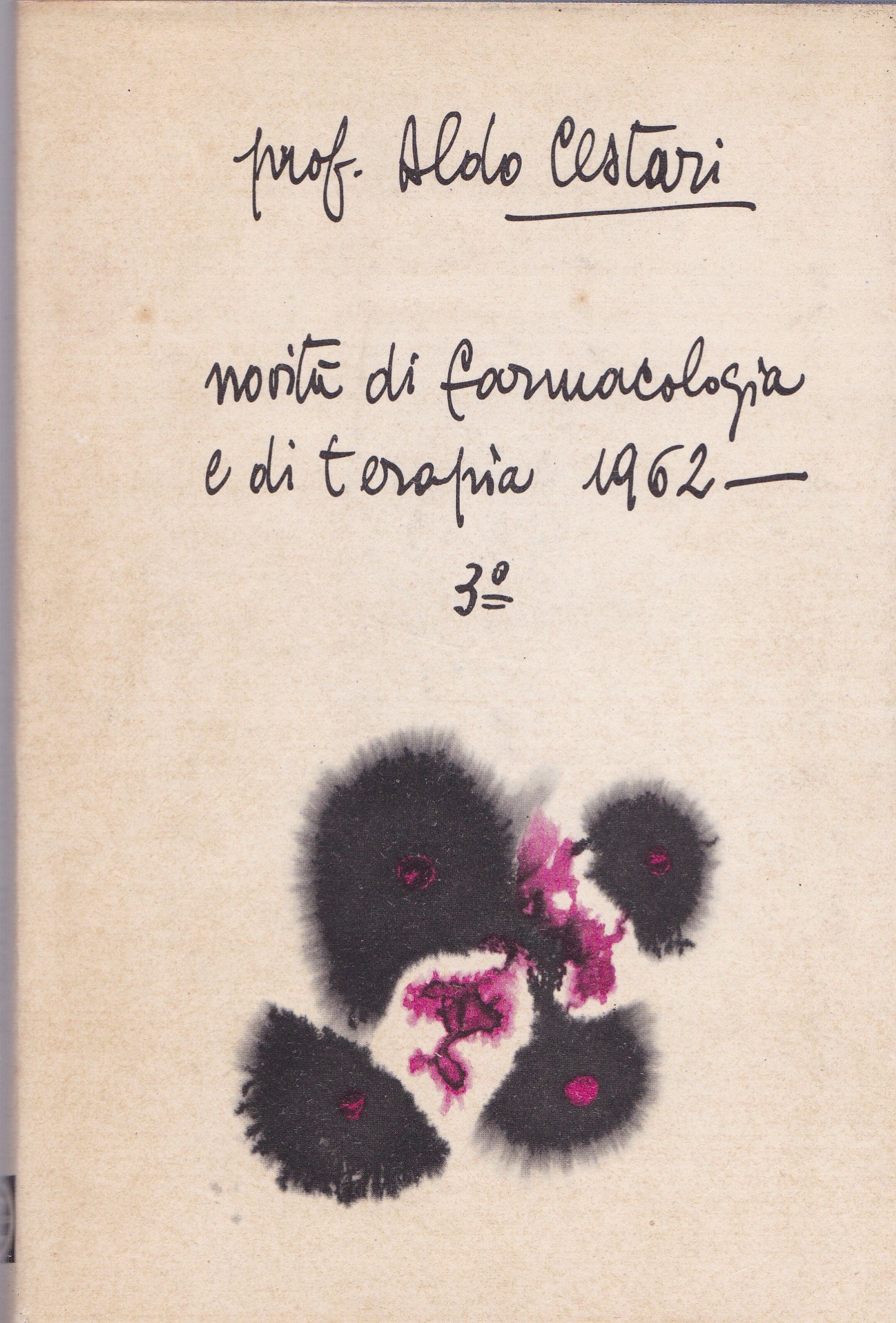 Novità di Farmacologia e di Terapia 1962. 3° - copertina
