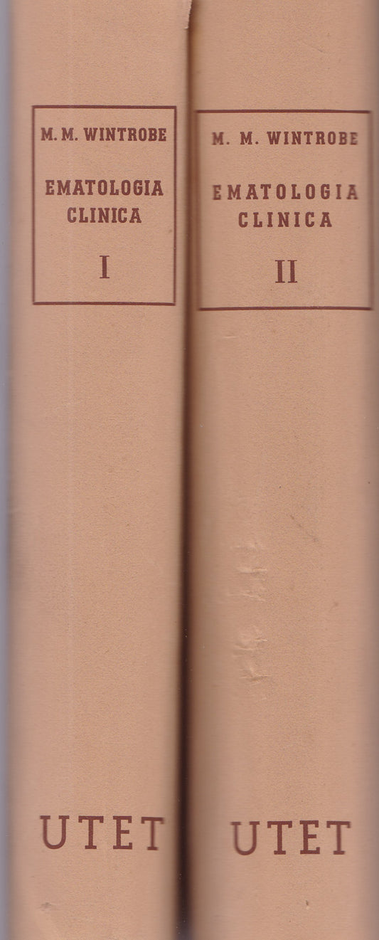 Ematologia clinica. I. II. - copertina