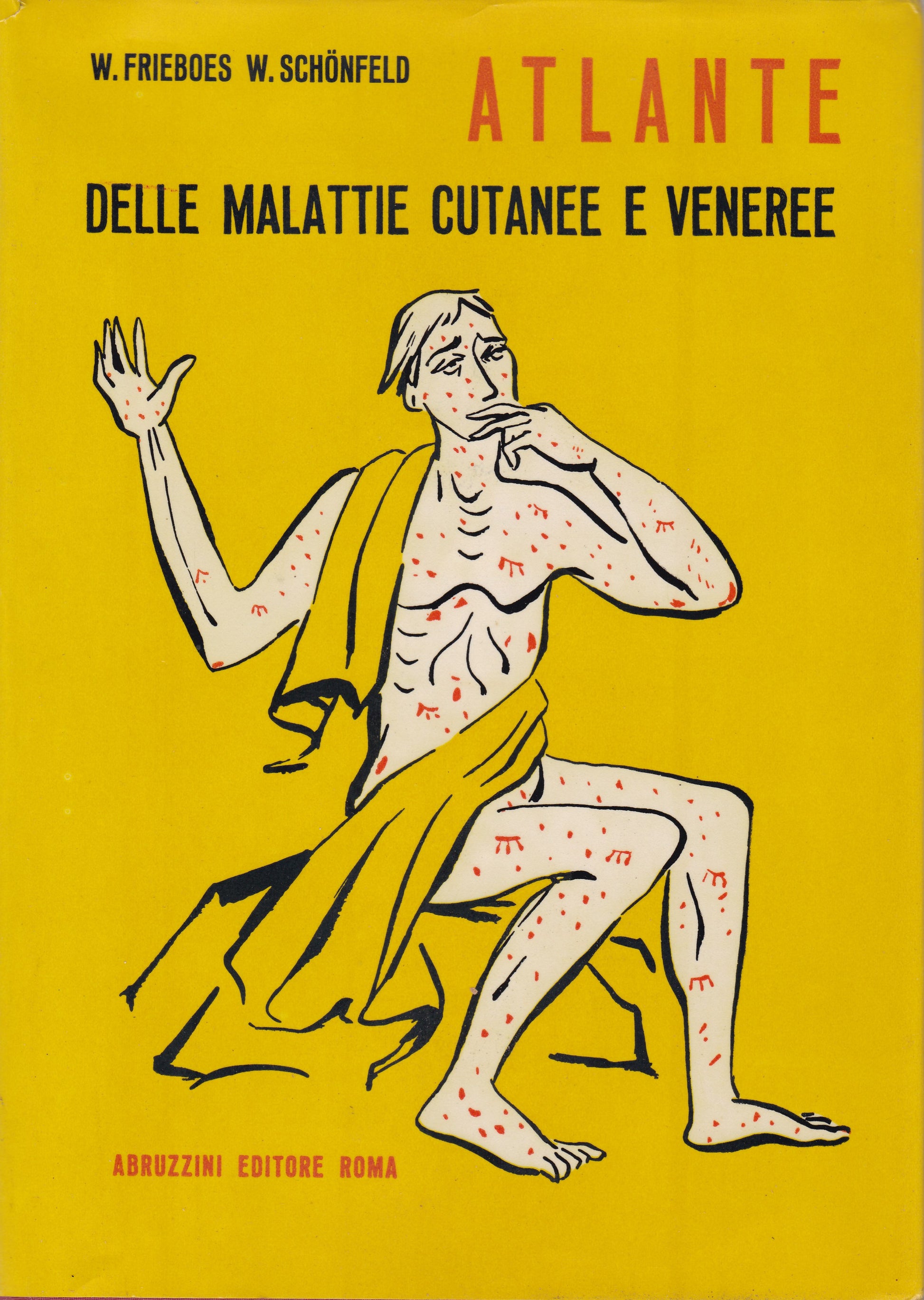 Atlante delle malattie cutanee e veneree - copertina