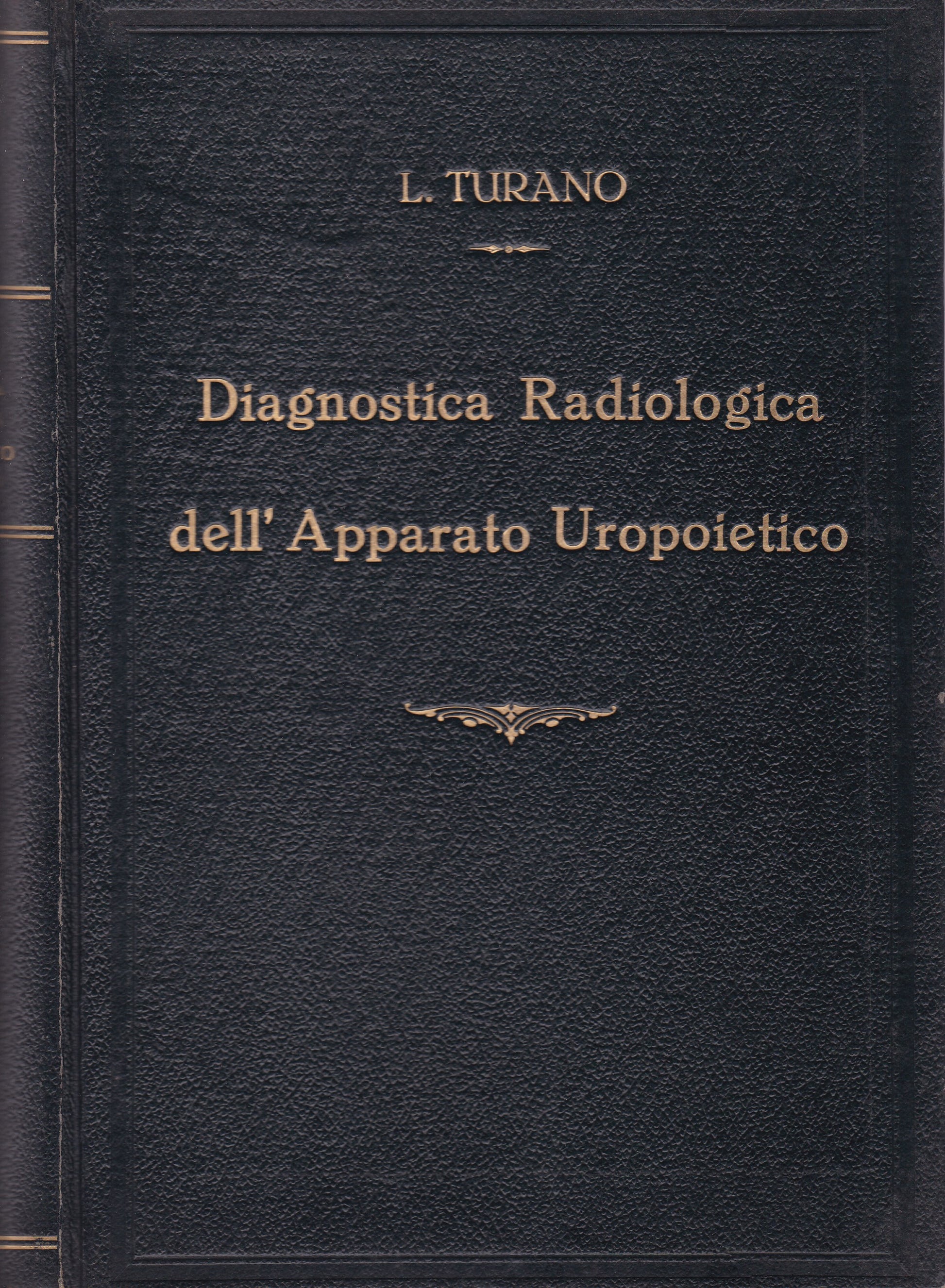 Diagnostica radiologica dell'apparato uropoietico - copertina