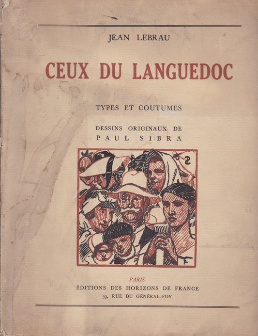 Ceux du Languedoc : Types et coutumes - copertina